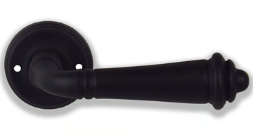 PERLA GRANDE - Bronze door handle on rose by GIARA ART DESIGN-BRONZE - view 3